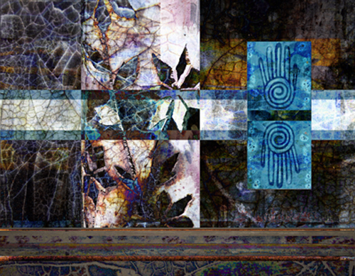 "Reaching" digital painting © Elsah Cort