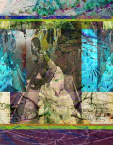 "Self Seer" digital collage © Elsah Cort